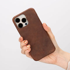 iPhone 16 Pro Genuine Leather Protective Case MagSafe – F360 Series
