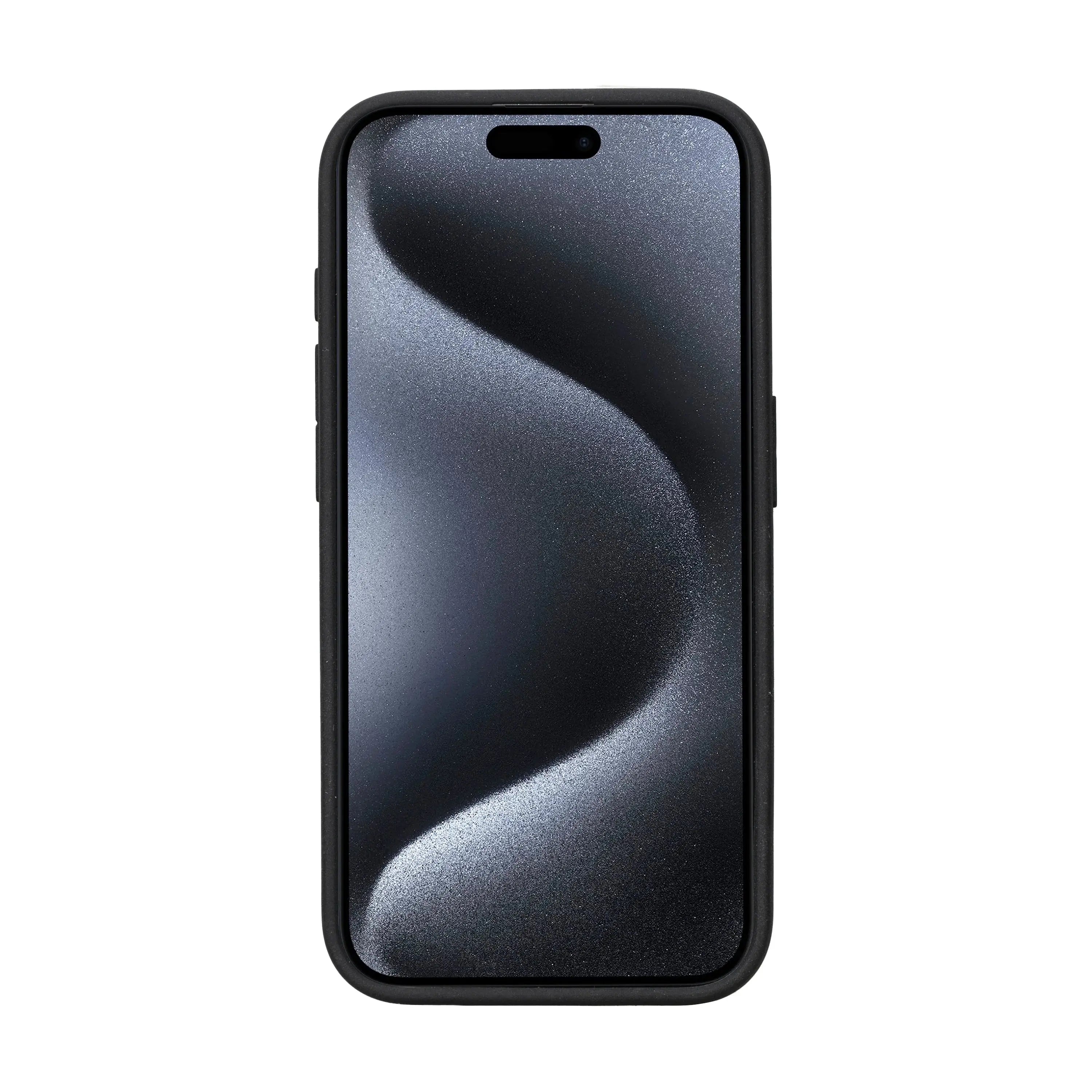 iPhone 15 Pro Genuine Leather Slim Case MagSafe – Flex Cover Series
