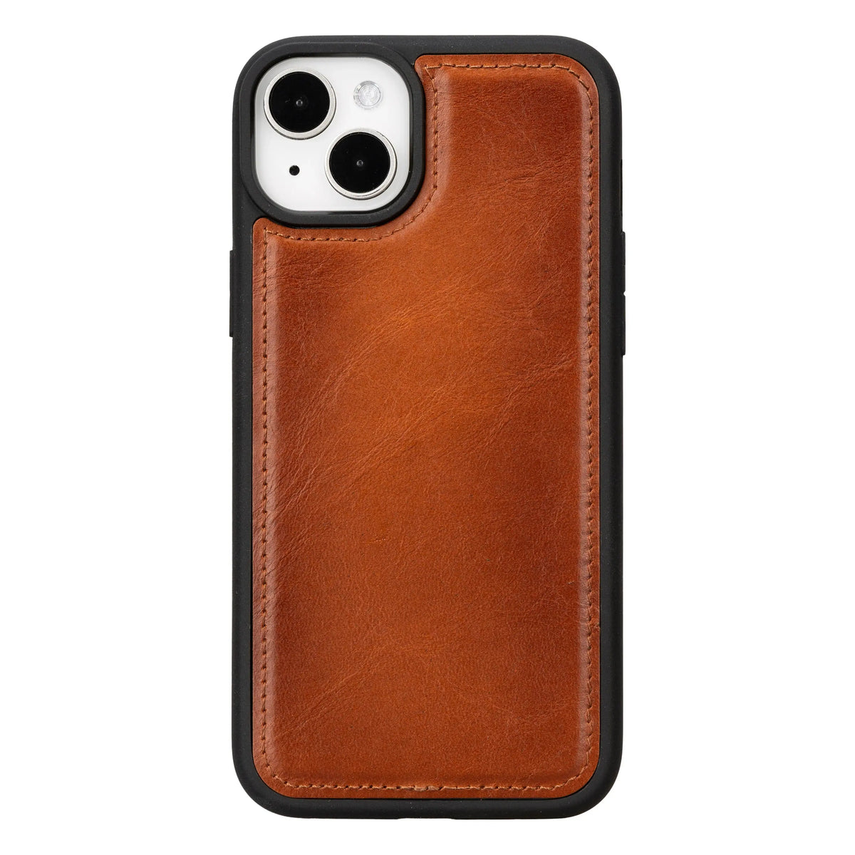 iPhone 15 Plus Genuine Leather Slim Case MagSafe – Flex Cover Series