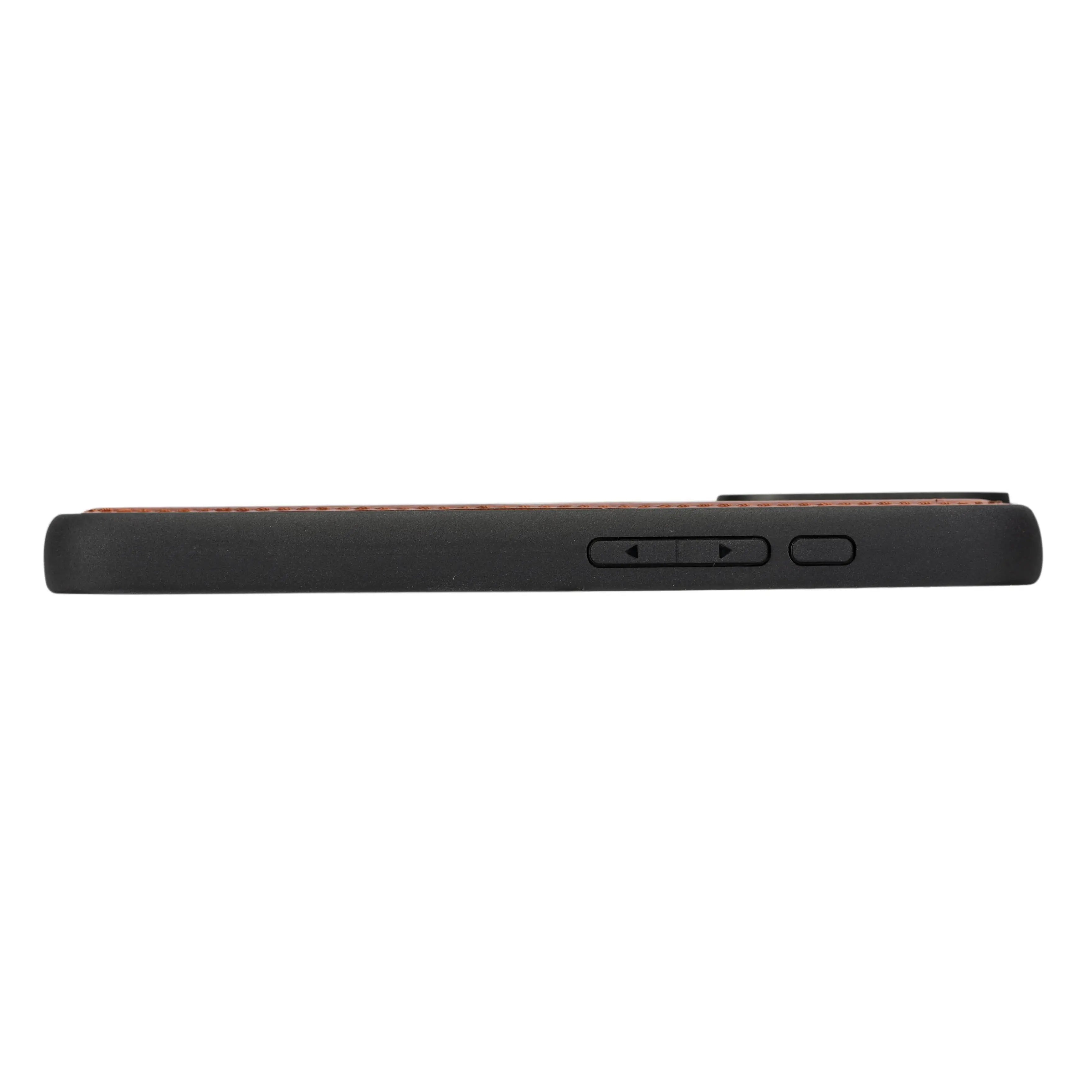 iPhone 15 Pro Genuine Leather Slim Case MagSafe – Flex Cover Series
