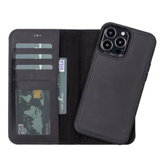 iPhone 13 Pro Leather Wallet Case Detachable RFID – Liluri