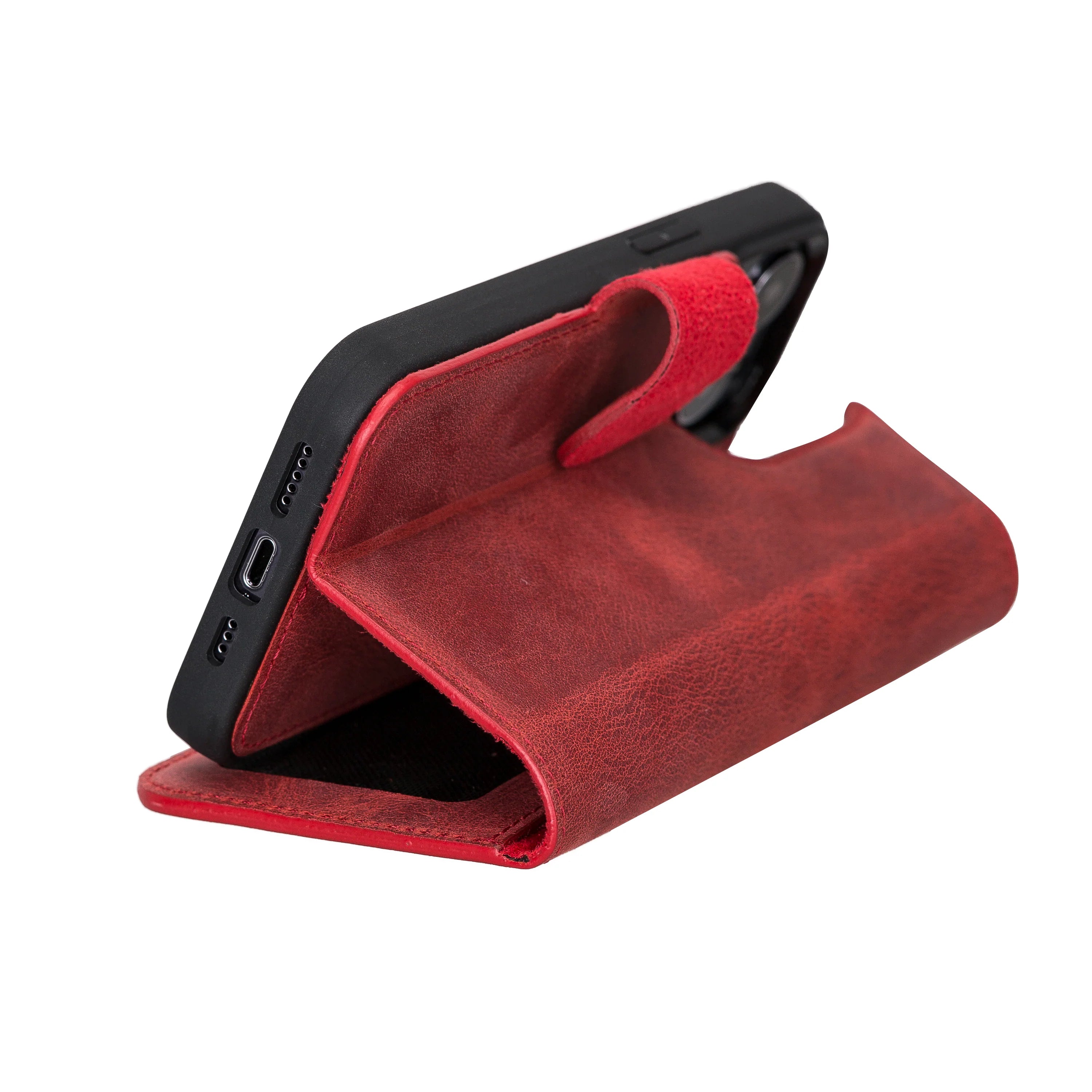 iPhone 13 Pro Leather Wallet Case Detachable RFID – Liluri