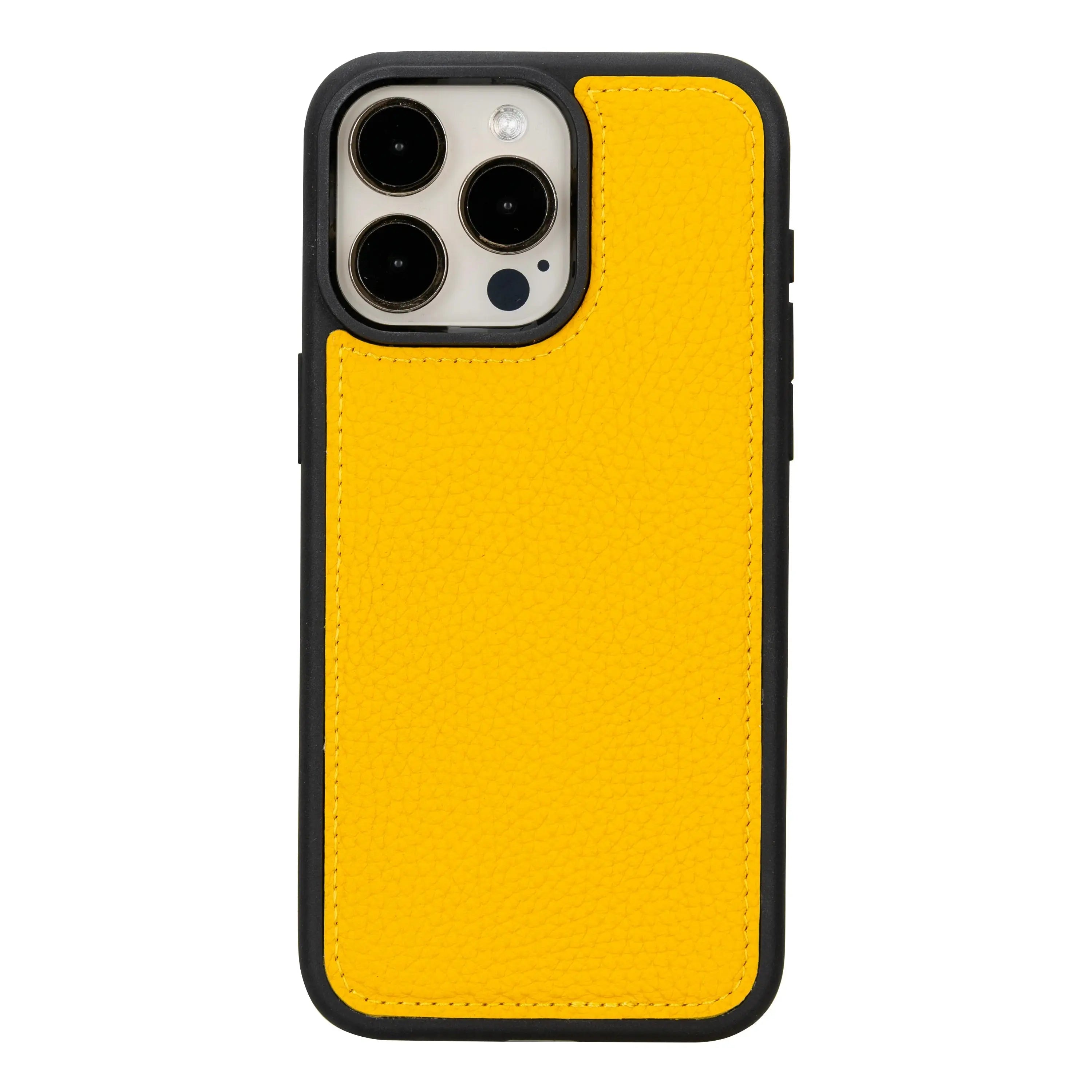 iPhone 15 Pro Max Genuine Leather Slim Case MagSafe – Flex Cover Series