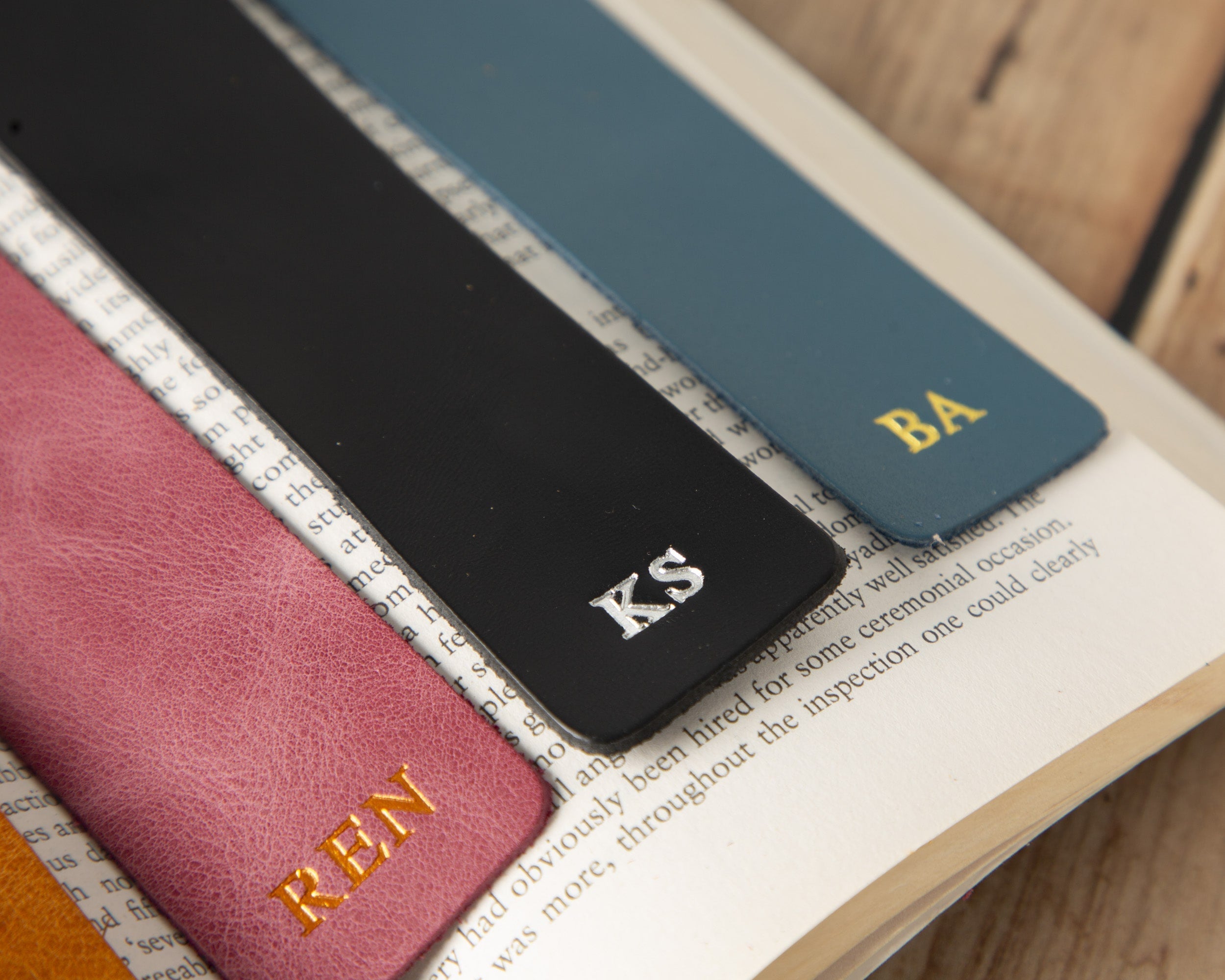 Markora Leather Bookmark