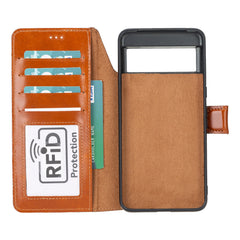 Google Pixel 10 Pro XL Leather Wallet Case Detachable RFID – Magic