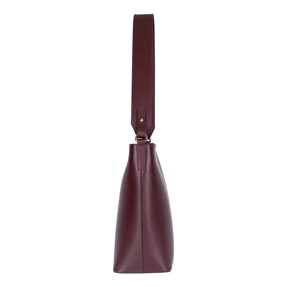 Elena Women’s Leather Tote Bag – Genuine Leather Shoulder Bag for Everyday Function | Minimal & Handcrafted
