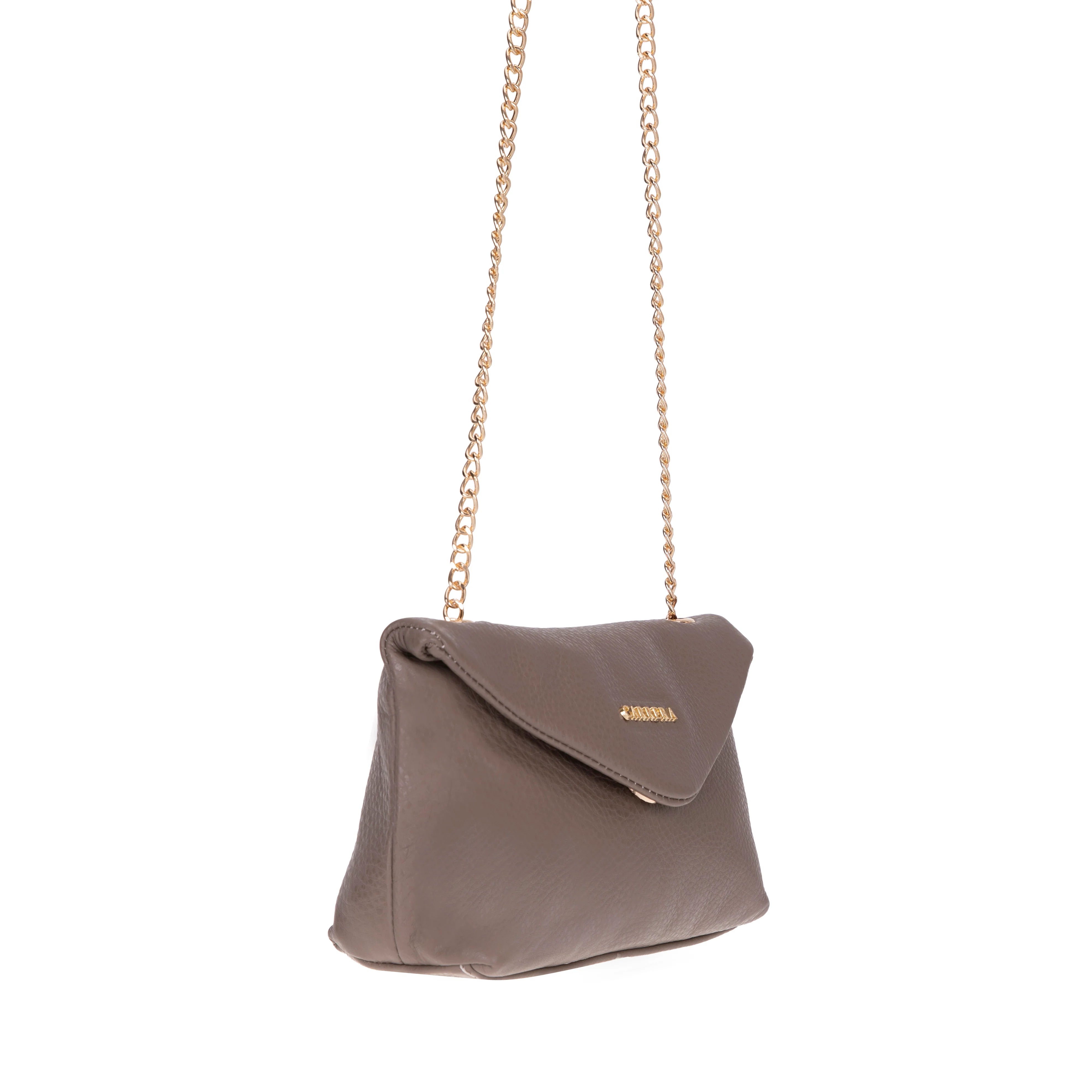 Carrera Lunera Women’s Leather Bag – Floater Leather Women’s Shoulder & Crossbody Bag with Chain Strap for Everyday Elegance | Minimal & Handcrafted
