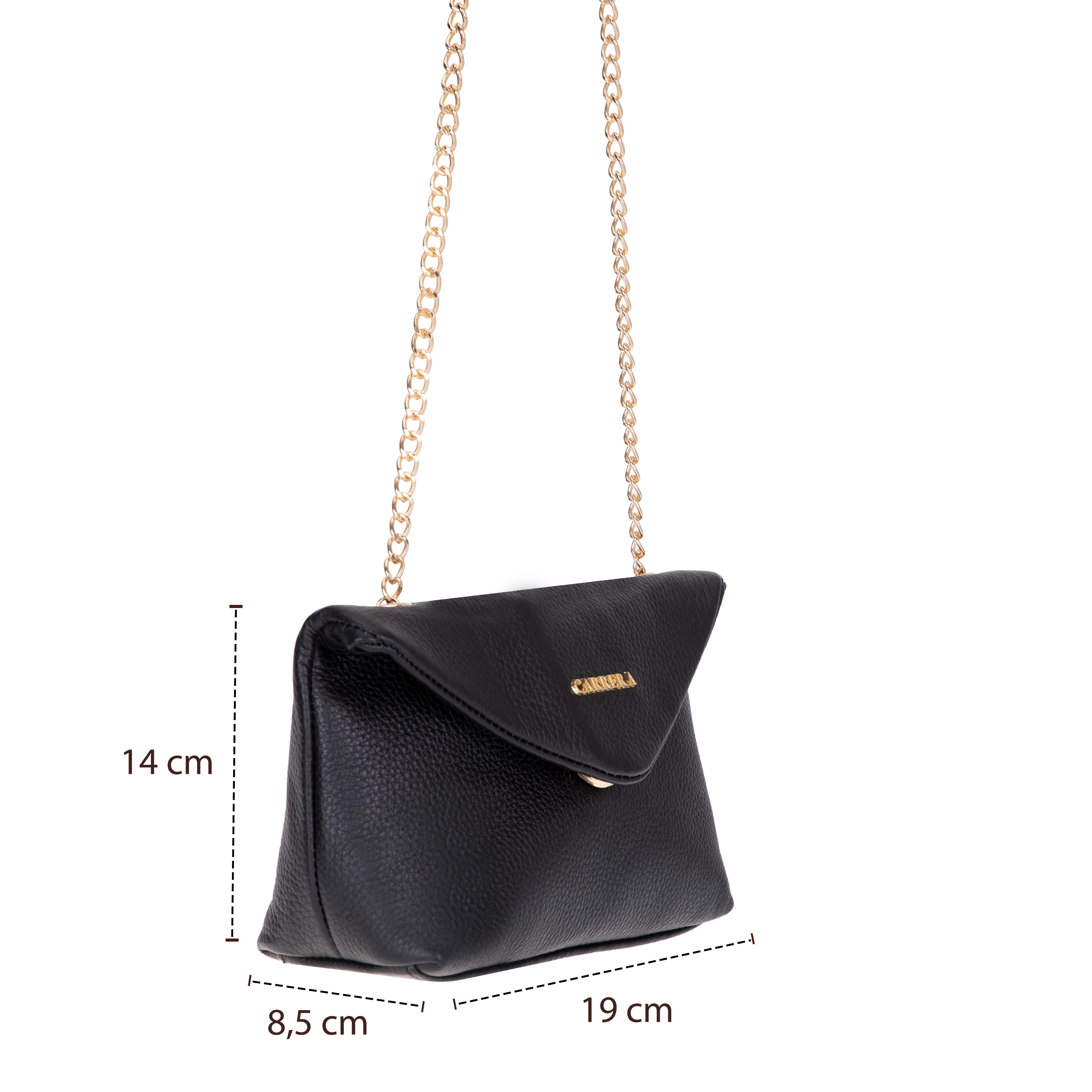 Carrera Lunera Women’s Leather Bag – Floater Leather Women’s Shoulder & Crossbody Bag with Chain Strap for Everyday Elegance | Minimal & Handcrafted