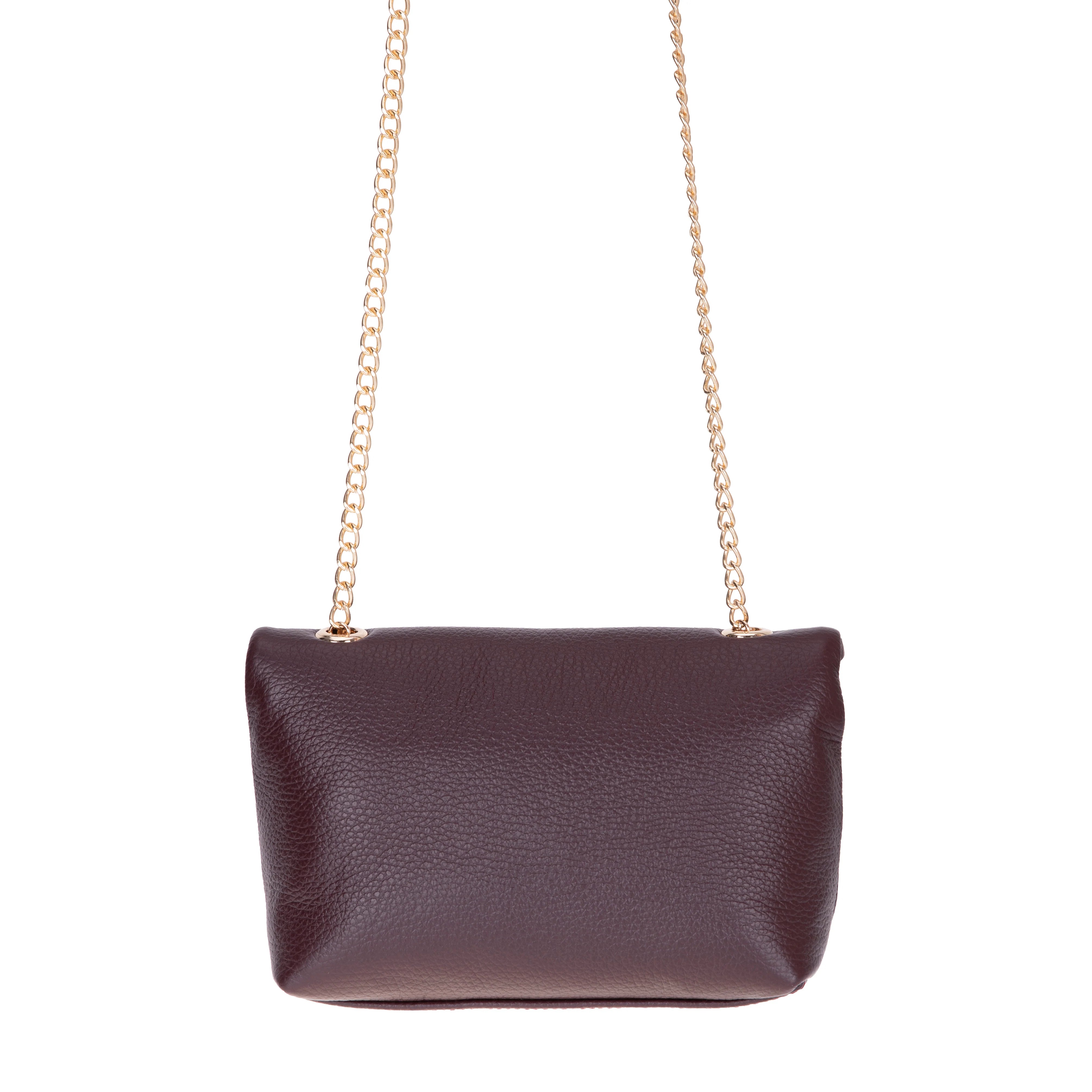 Carrera Lunera Women’s Leather Bag – Floater Leather Women’s Shoulder & Crossbody Bag with Chain Strap for Everyday Elegance | Minimal & Handcrafted