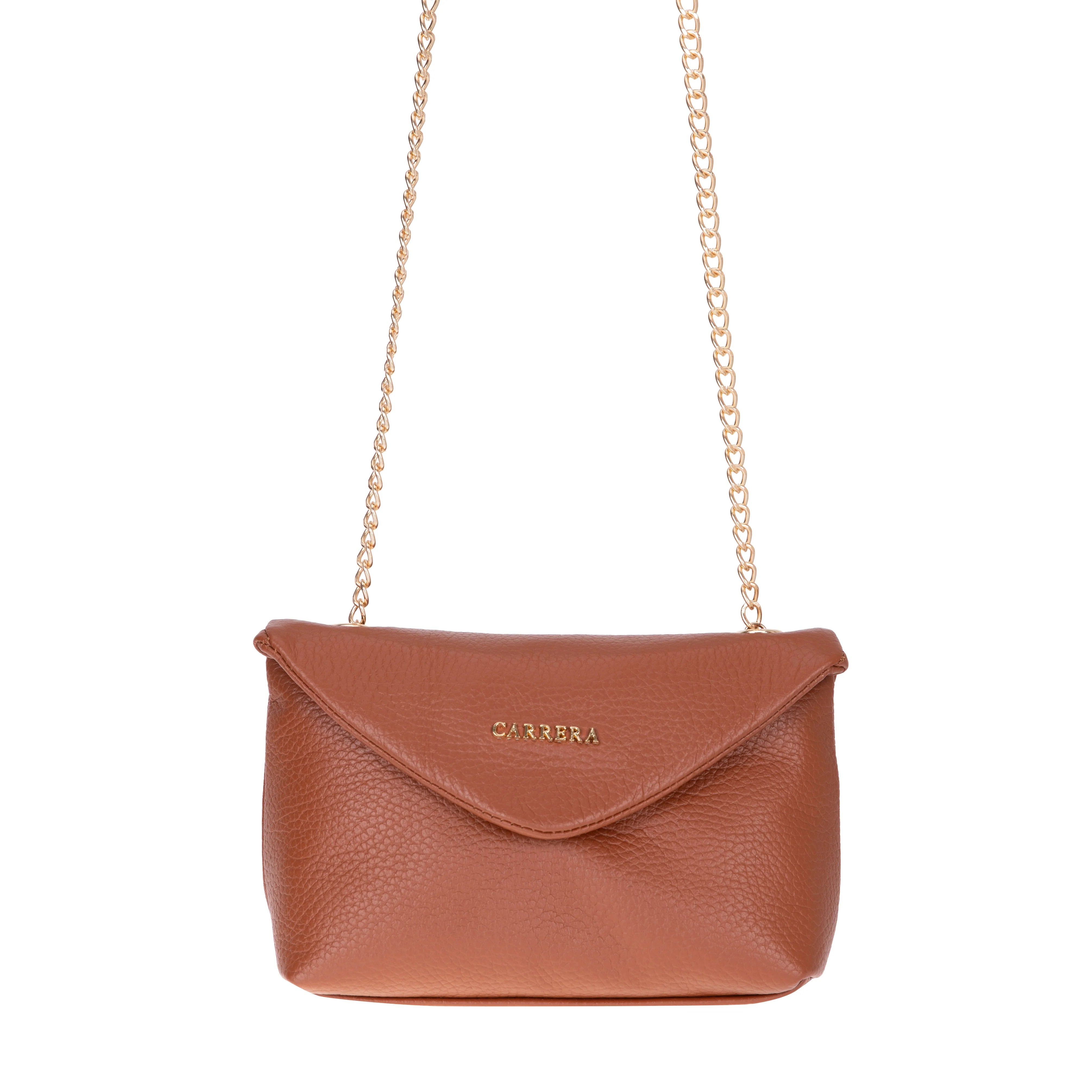 Carrera Lunera Women’s Leather Bag – Floater Leather Women’s Shoulder & Crossbody Bag with Chain Strap for Everyday Elegance | Minimal & Handcrafted