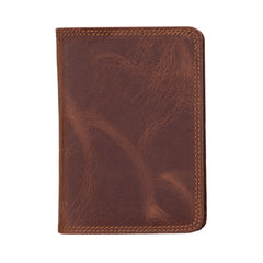 Carvan Leather License Registration Holder