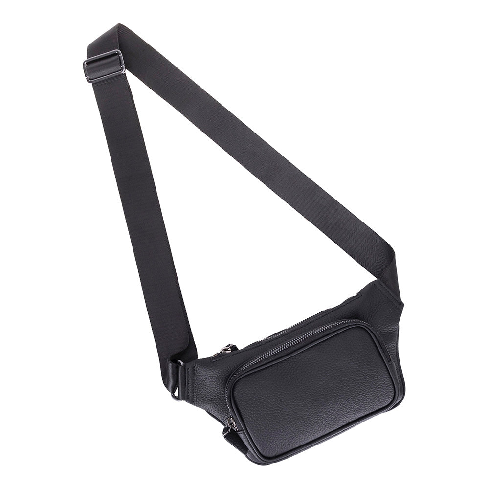 Apex Leather Waist Bag – Genuine Leather Crossbody & Waist Bag for Everyday Use | Minimal & Handcrafted