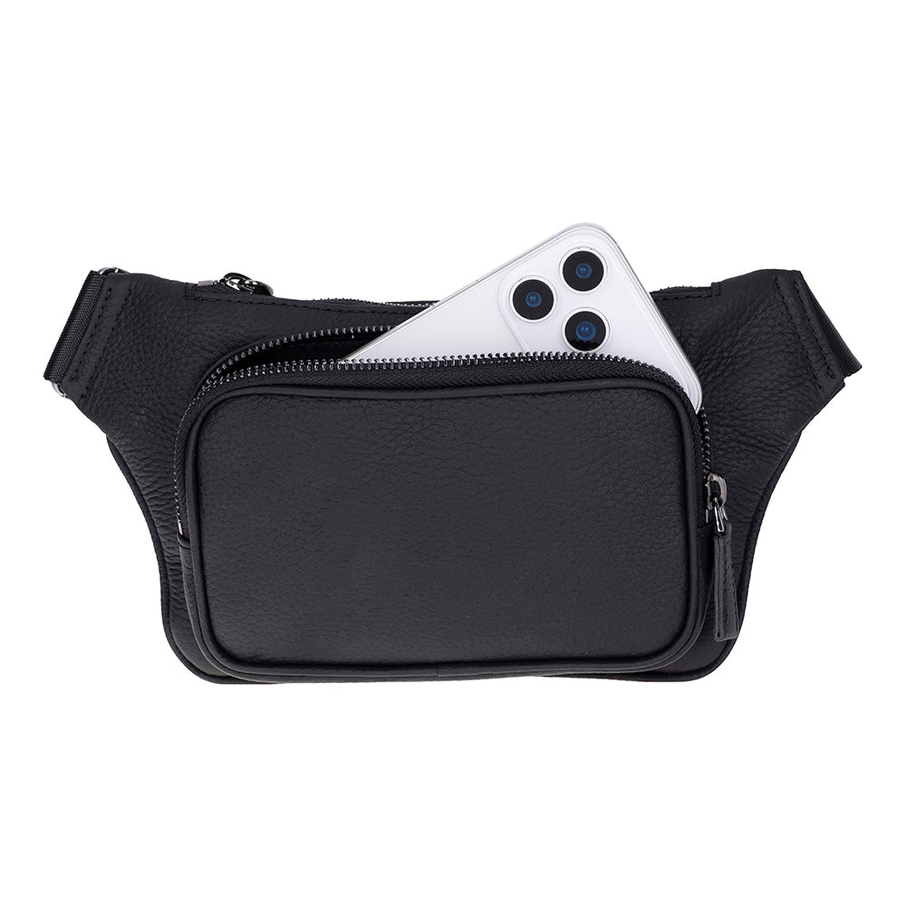 Apex Leather Waist Bag – Genuine Leather Crossbody & Waist Bag for Everyday Use | Minimal & Handcrafted