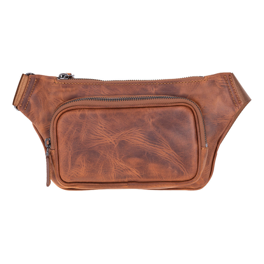 Apex Leather Waist Bag – Genuine Leather Crossbody & Waist Bag for Everyday Use | Minimal & Handcrafted