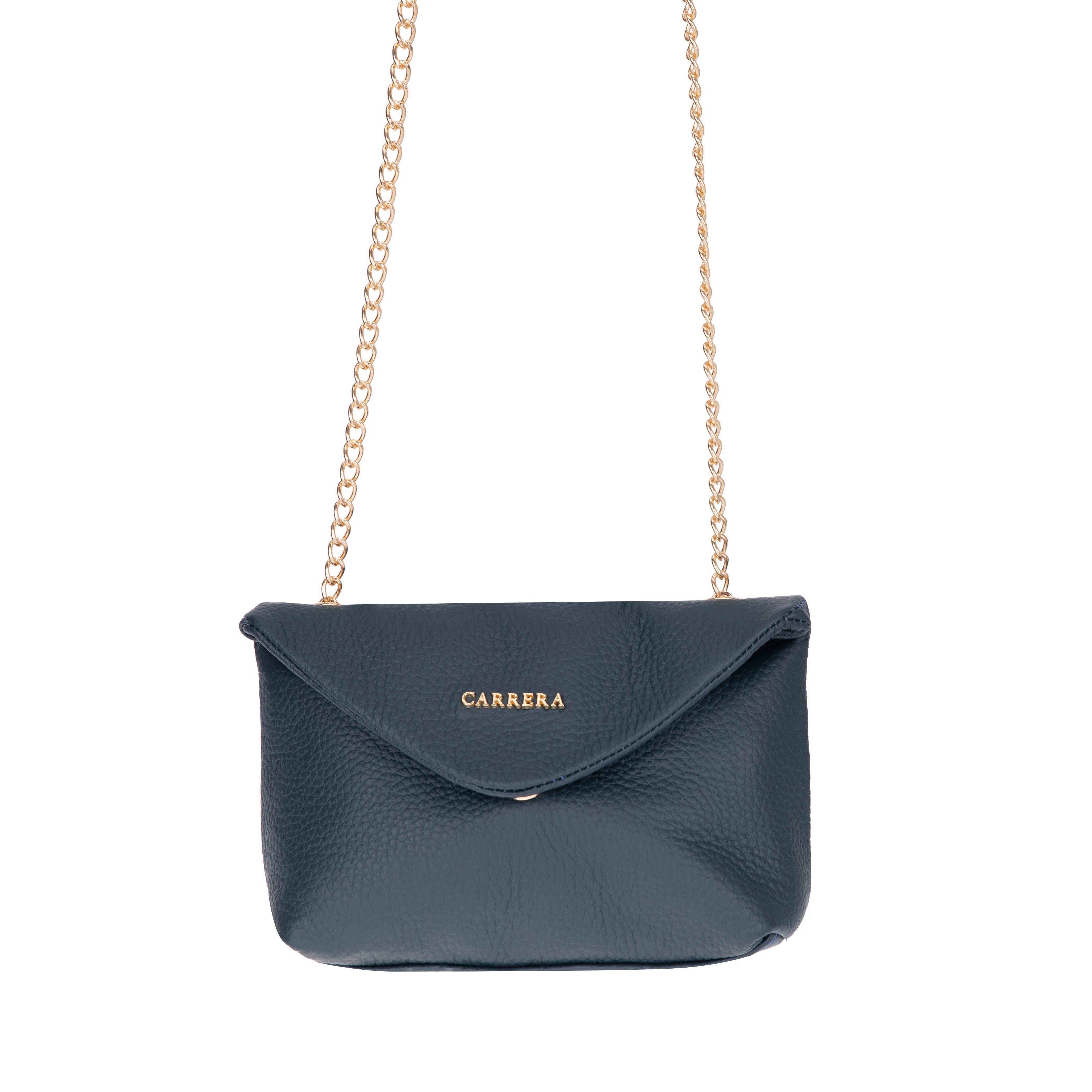 Carrera Lunera Women’s Leather Bag – Floater Leather Women’s Shoulder & Crossbody Bag with Chain Strap for Everyday Elegance | Minimal & Handcrafted