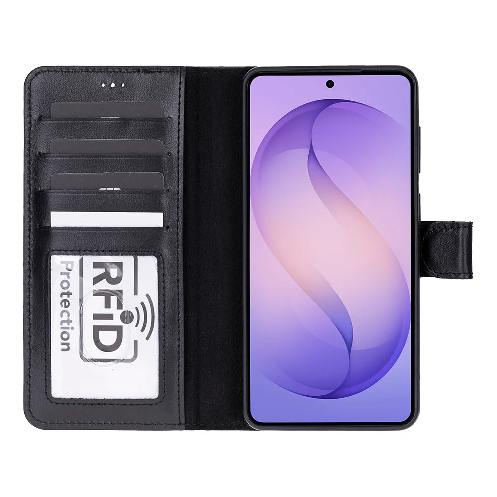 Magic Samsung Galaxy S26 Plus Leather Detachable Wallet Case