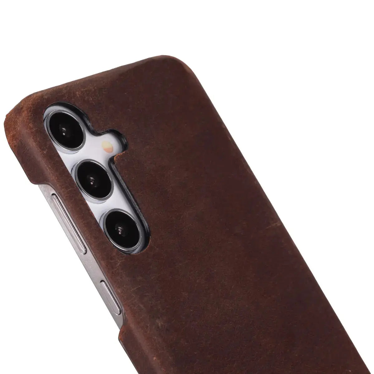 Samsung Galaxy S25 Full-Grain Leather Slim Case MagSafe – Ultimate Jacket