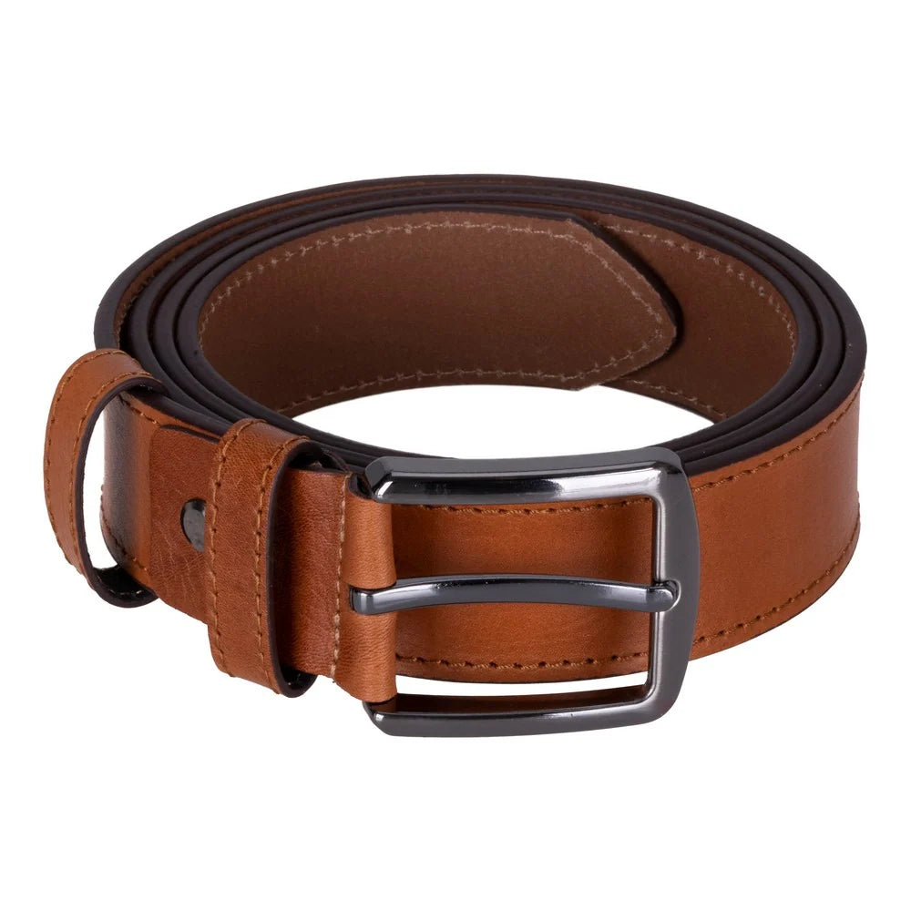 Urban Classic Leather Men's Belt - Tan
