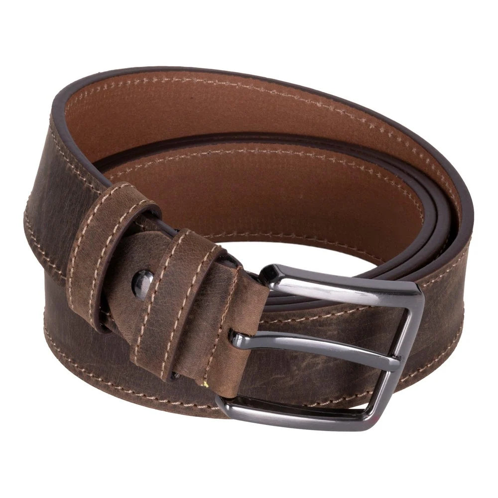 Urban Classic Leather Men's Belt - Brown