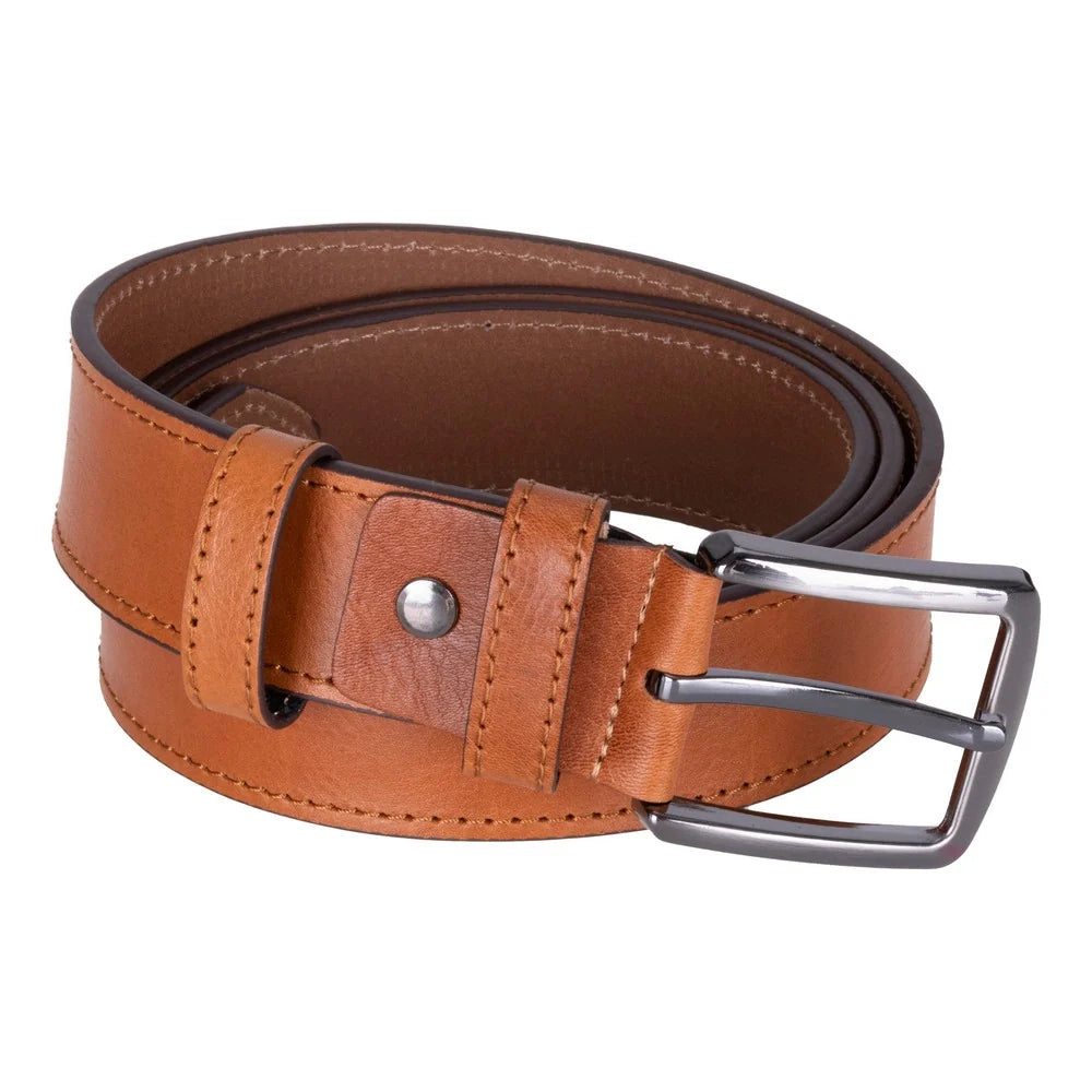Urban Classic Leather Men's Belt - Tan
