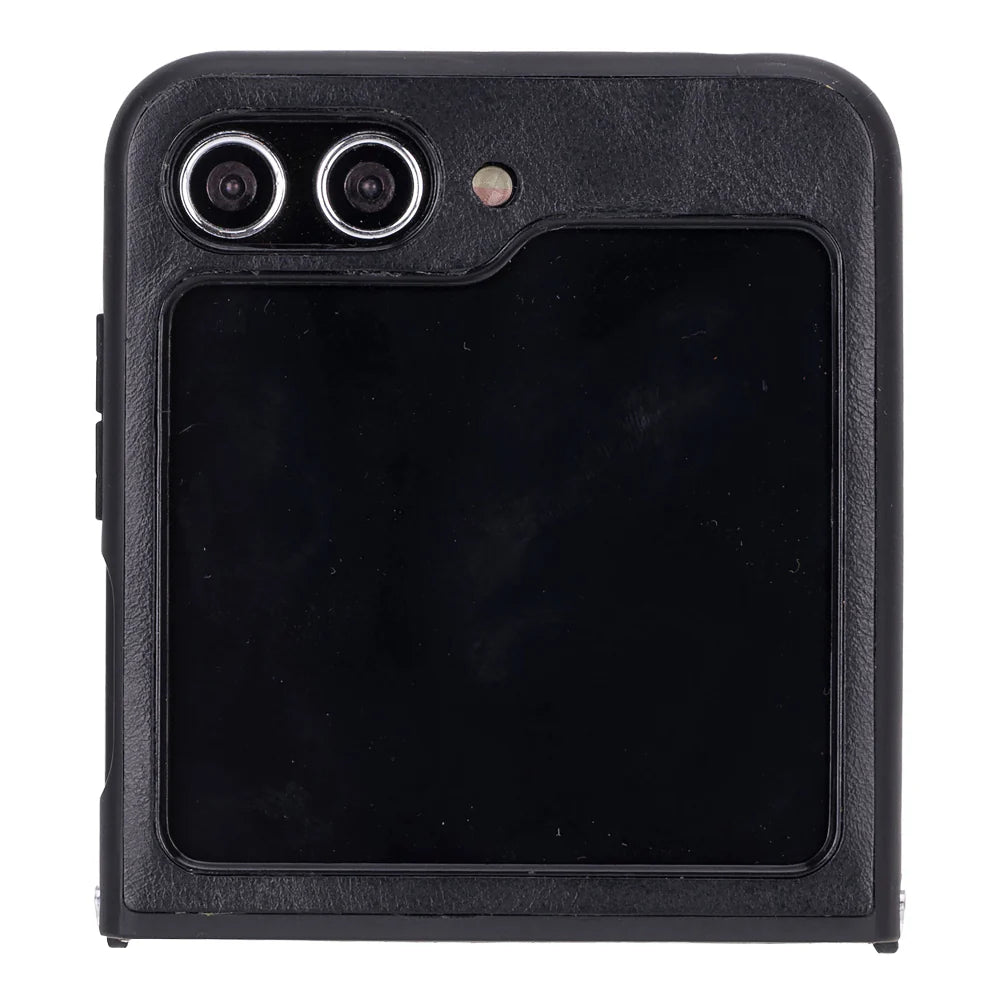 Samsung Galaxy Z Flip 5 Genuine Leather Slim Case – Flex Cover