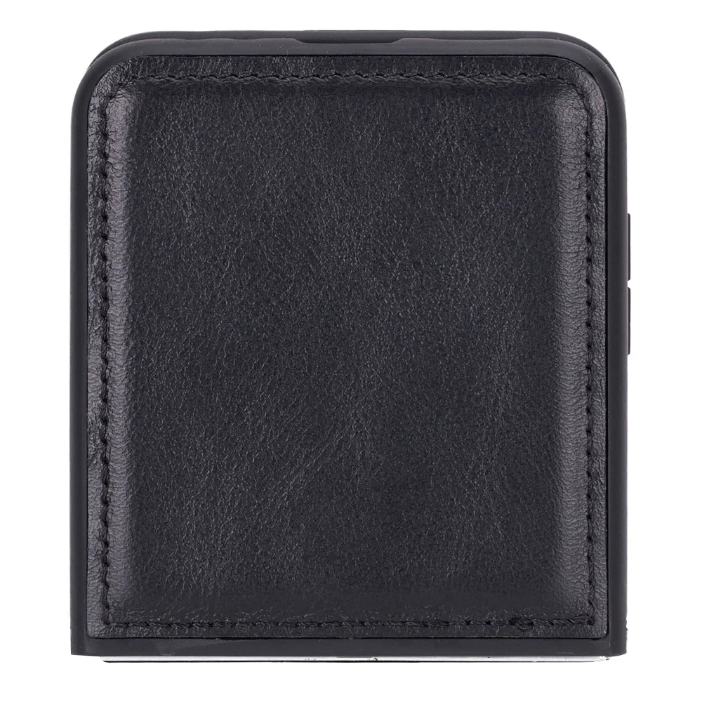 Samsung Galaxy Z Flip 5 Genuine Leather Slim Case – Flex Cover