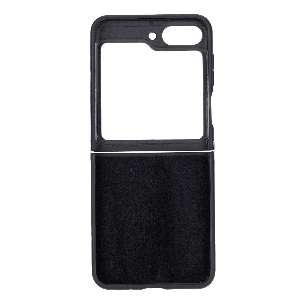 Samsung Galaxy Z Flip 5 Genuine Leather Slim Case – Flex Cover