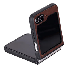 Samsung Galaxy Z Flip 5 Genuine Leather Slim Case – Flex Cover
