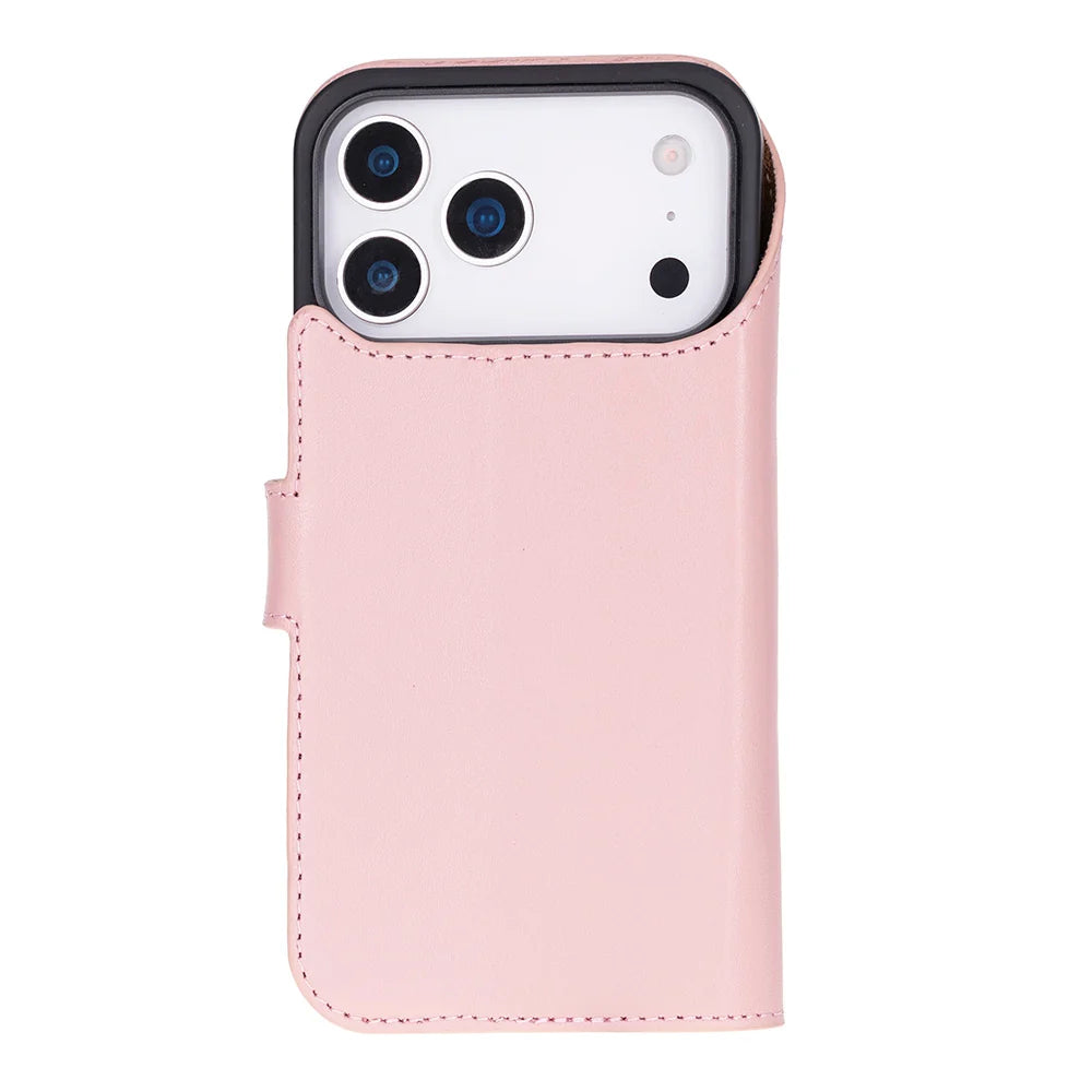 Magic iPhone 18 Pro Leather Detachable Wallet Case