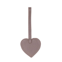 Heart Leather Bag Charm