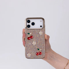 Freya Crystal Cherry Case for iPhone 17 Pro