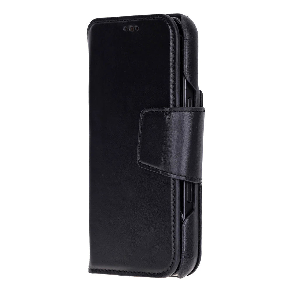 Elite Magic iPhone 17 Pro Max Leather Detachable Wallet Case