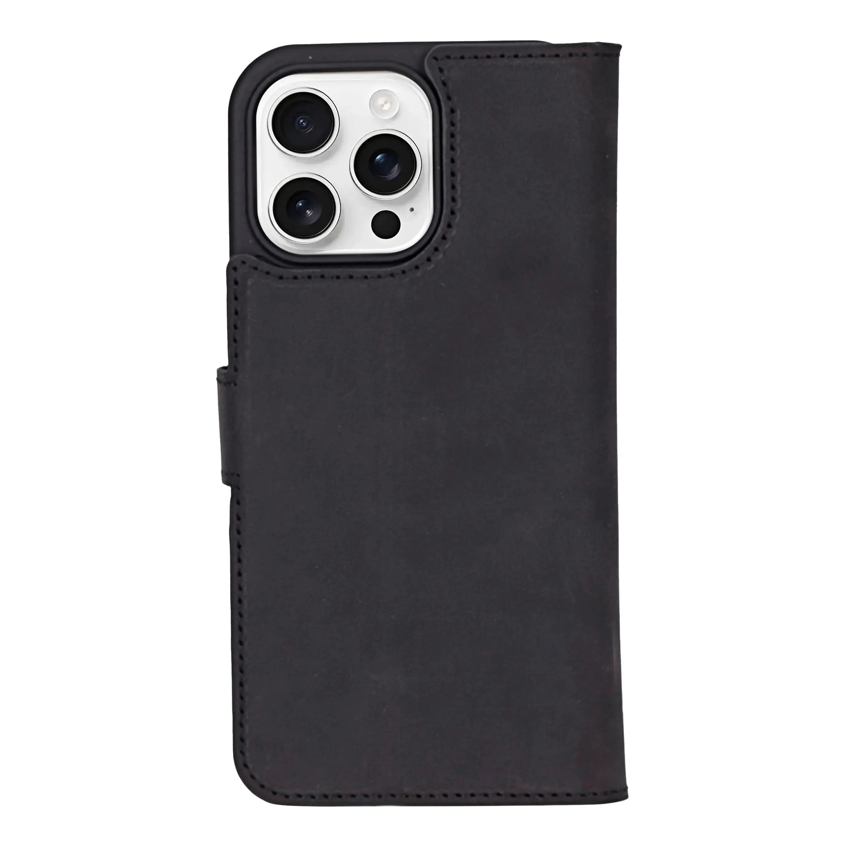iPhone 16 Pro Leather Wallet Case Detachable RFID MagSafe – Liluri Series