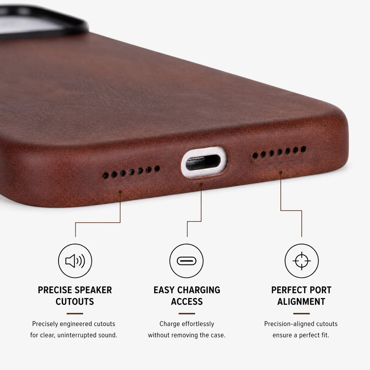 Prestige iPhone 17 Pro Leather Case
