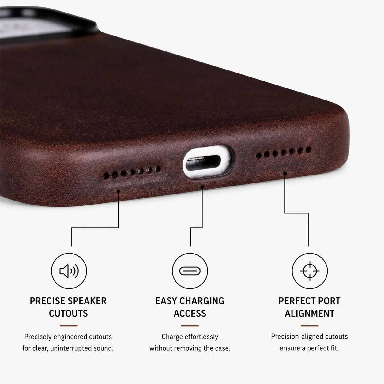 Prestige iPhone 17 Pro Leather Case
