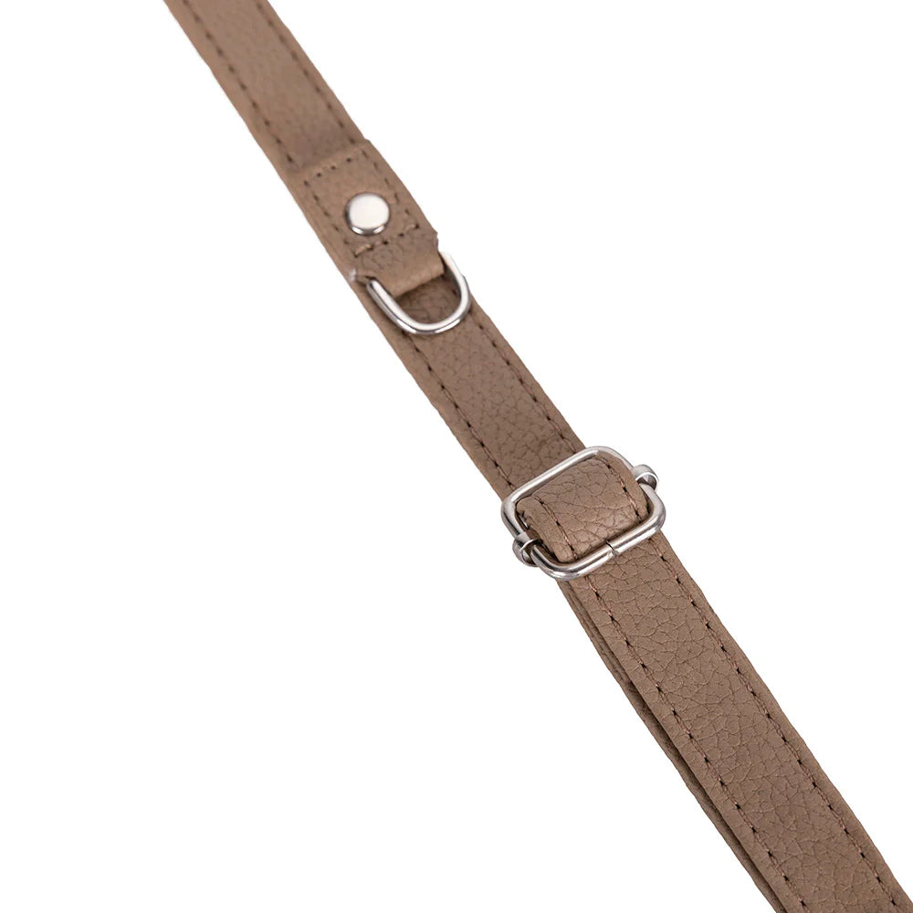 FlexGo PU Leather Phone Strap & Wallet Set – Clip-On Flex