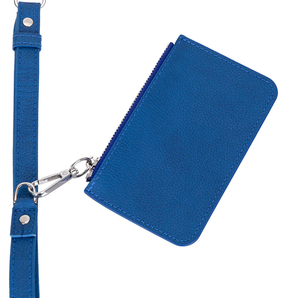 FlexGo PU Leather Phone Strap & Wallet Set – Clip-On Flex