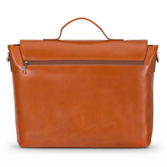 Olympus Leather Business Briefcase / Laptop Case