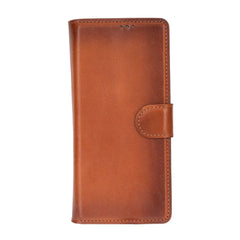 Samsung Galaxy Z Fold7 Genuine Leather Folio Wallet Case RFID – Wallet ID