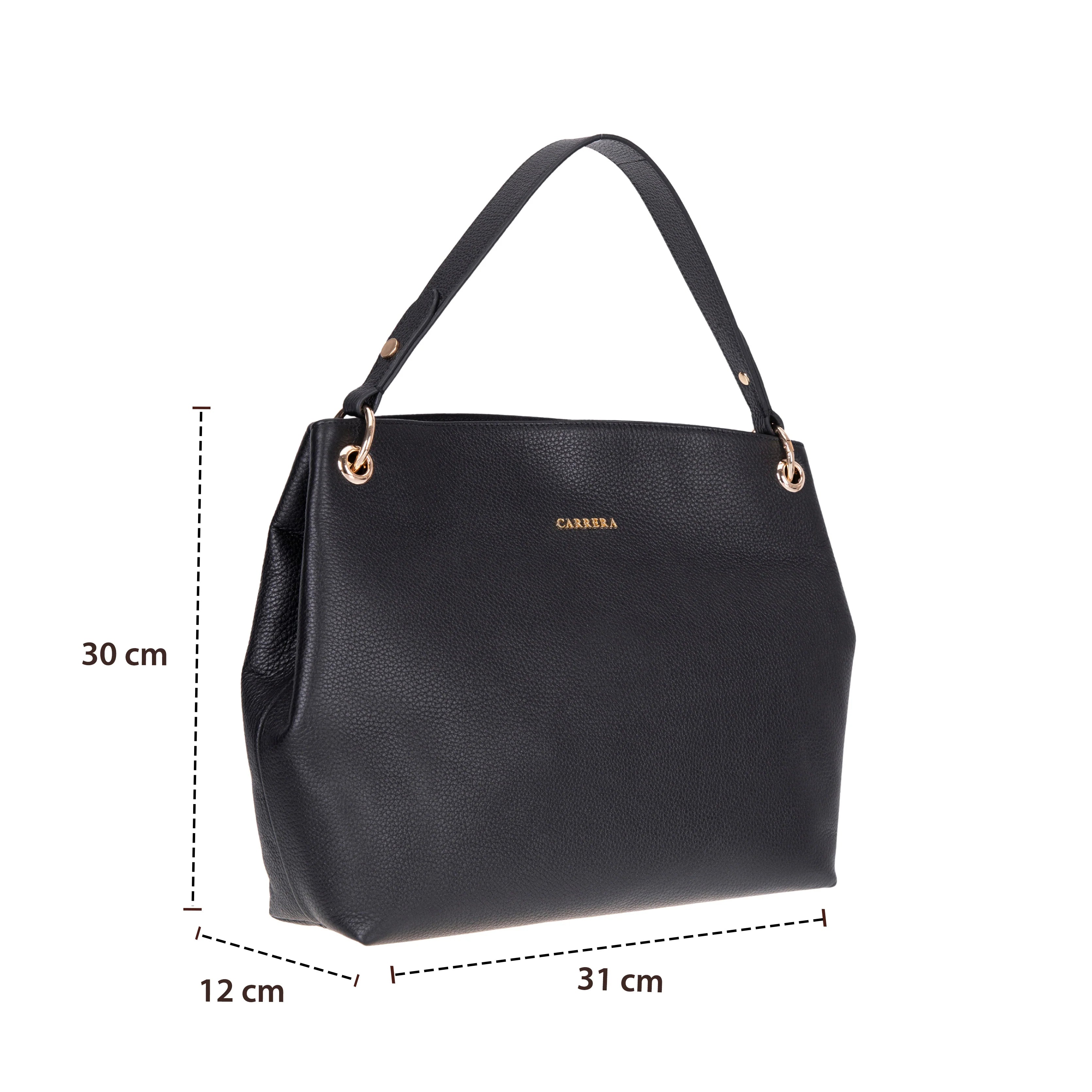 Carrera Calivra Women's Leather Bag – Floater Leather Shoulder Bag for Everyday Elegance | Minimal & Handcrafted