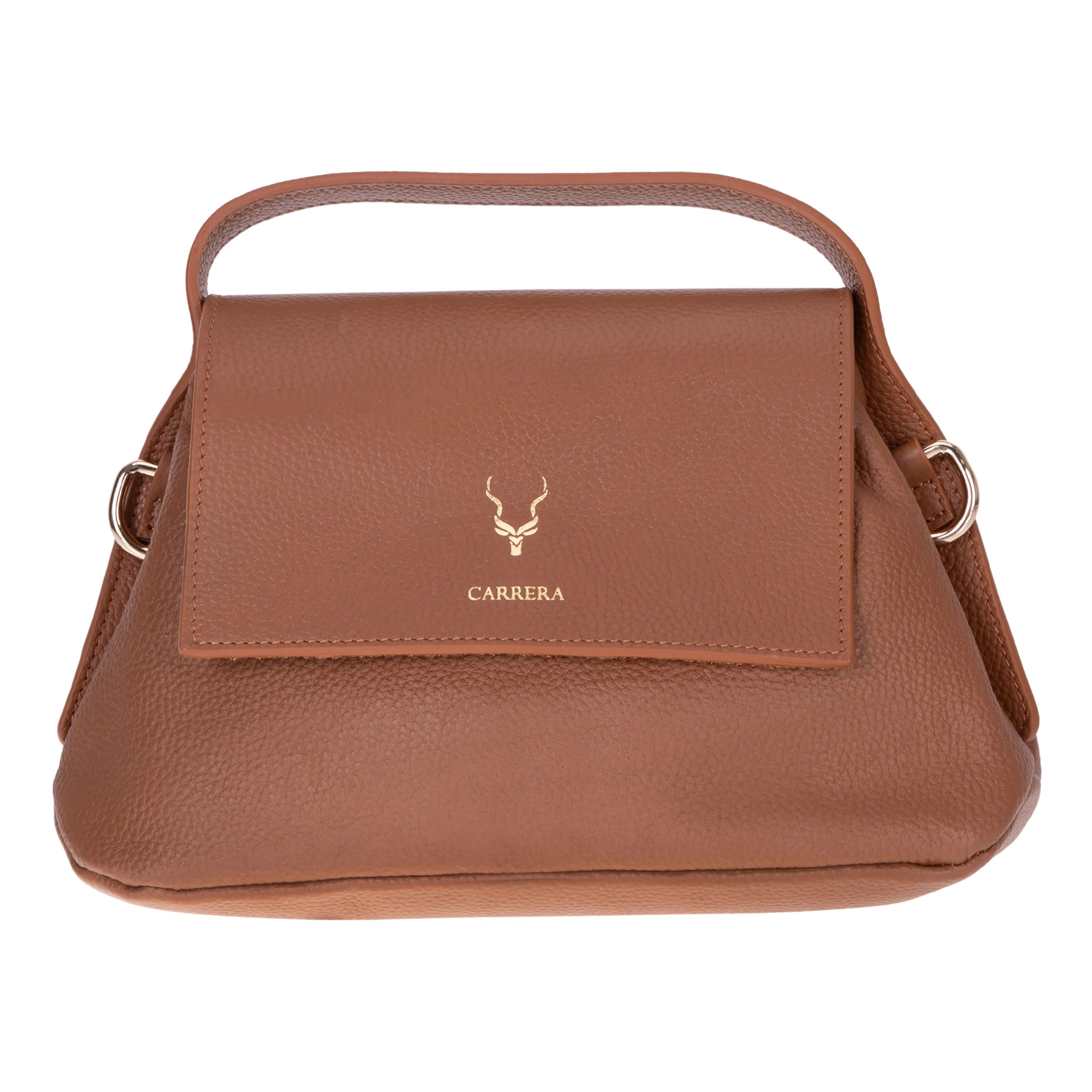 Carrera Arvelia Women’s Leather Bag – Floater Leather Shoulder & Top Handle Bag for Everyday Elegance | Minimal & Handcrafted