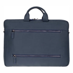 Truro Leather Business Briefcase / Laptop Case 16" with Suitcase