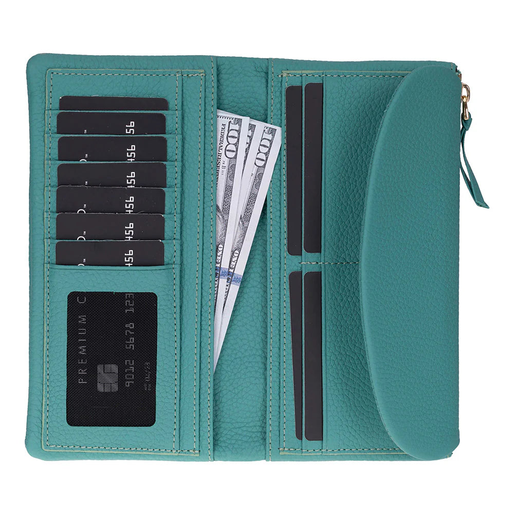 Vellure Leather Women's Wallet, Large