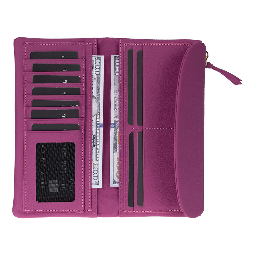 Vellure Leather Women's Wallet, Large