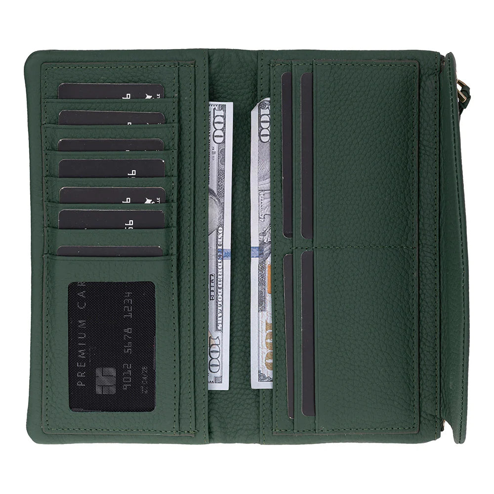 Vellure Leather Women's Wallet, Large