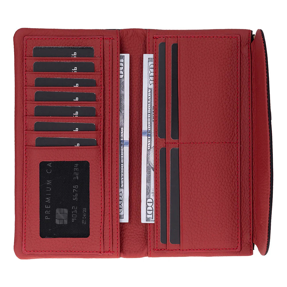 Vellure Leather Women's Wallet, Large