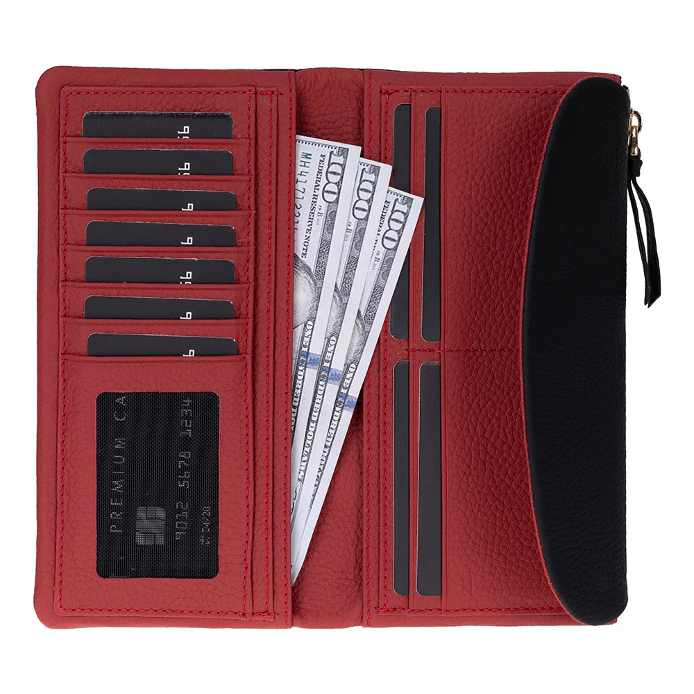 Vellure Leather Women's Wallet, Large
