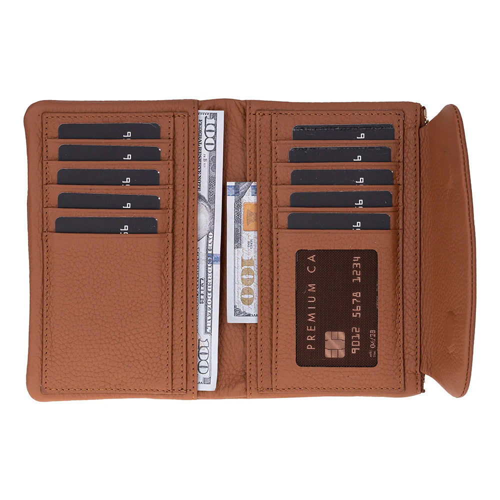 Vellure Leather Women's Wallet, Medium