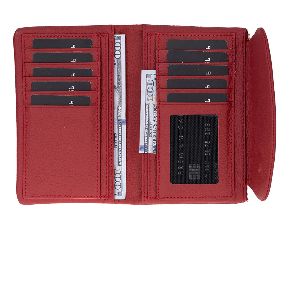 Vellure Leather Women's Wallet, Medium