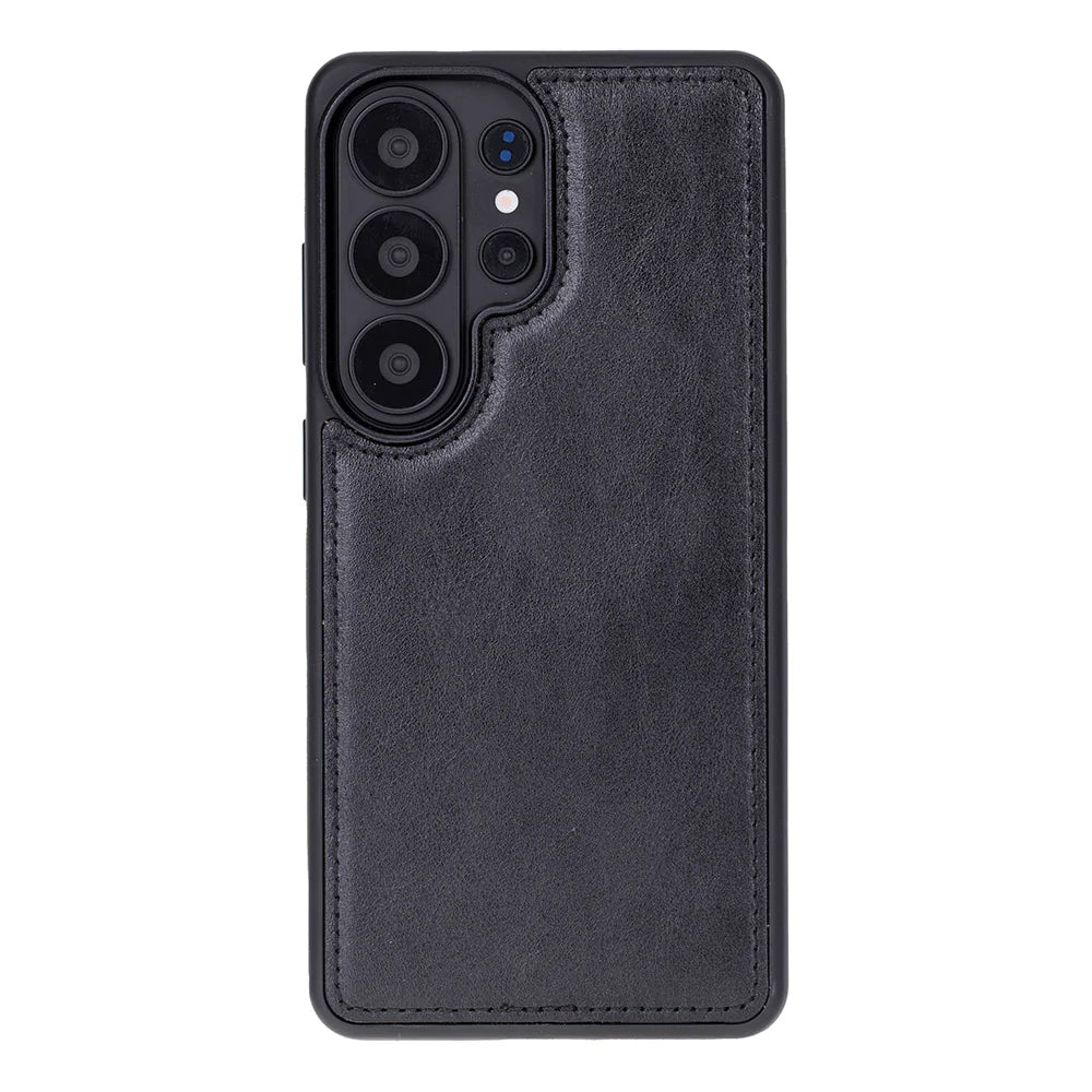 Magic Samsung Galaxy S26 Ultra Detachable Leather Wallet Case – Genuine Leather Phone Case for Everyday Carry | Minimal & Handcrafted